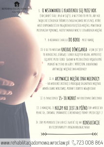 wskazówki i ćwiczenia po porodzie